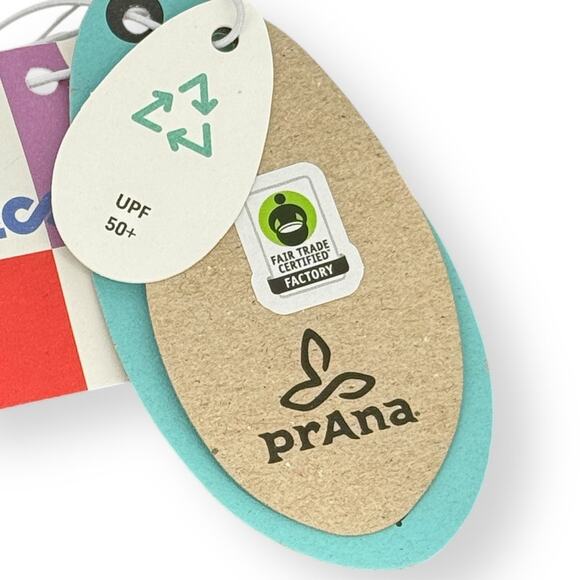 Prana Marta Bikini Bottoms Size Small Blue Belize Hazy Days Tie Dye Bathing Suit - Picture 5 of 6